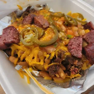 Bbq frito pie!  Great even to-go.