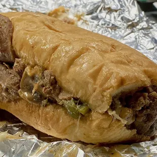 Cheesesteak sandwich