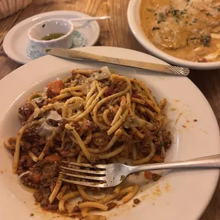 Meat sauce- amazing!!