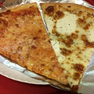 Plain Slice And White Slice