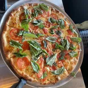 Best pizza I&apos;ve had in Jax!  Margarita, yum yum