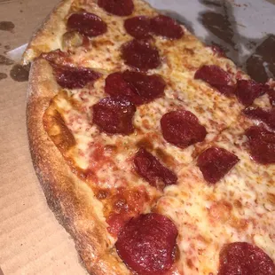 Pepperoni pizza