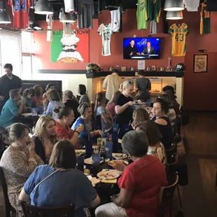 A great place for large groups at lunch