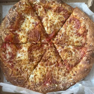 Pepperoni pizza