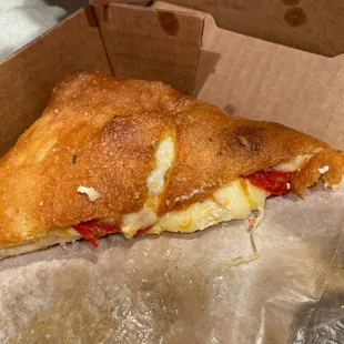 Pepperoni calzone