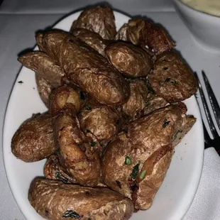 Fingerling Potatoes and Herb Butter