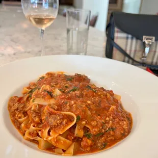 Tagliatelle Bolognese Brunch