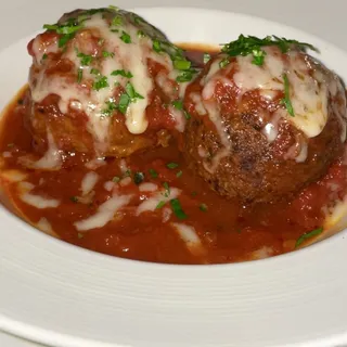 American Kobe Beef Meatballs, Caciocavallo