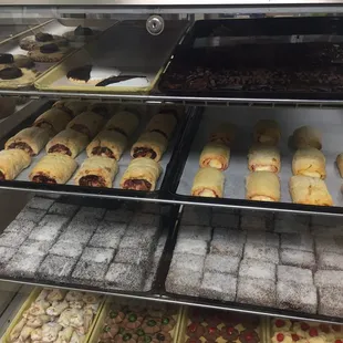 a variety of pastries