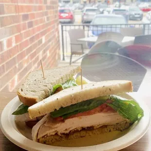 Mango Turkey Sandwich