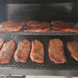 Slow cooked ribs