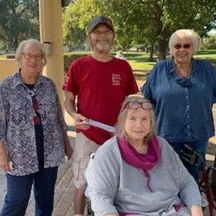 10/16/2021  Wonderful guests; Super Sweet; Davis Community Park for NAMI Stanislaus and our FREE &quot;ANNUAL BBQ &amp; Games with Prizes Event! :)