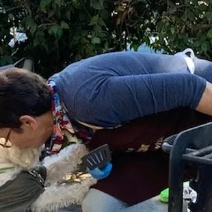 10/16/2021  @Davis Community Park.  NAMI Stanislaus&apos; Annual BBQ with Volunteers :) w/Maggie &amp; her Mama; Peachy! :) Great Times#!