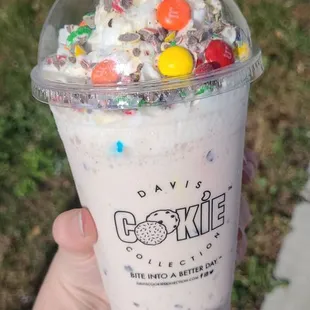 M&amp;m milkshake