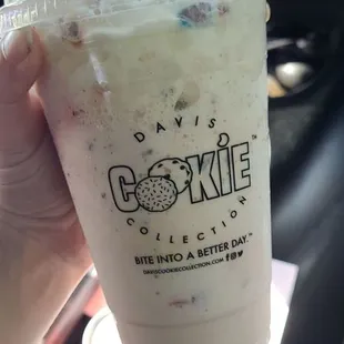 M&amp;m milkshake