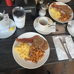 Large breakfast
