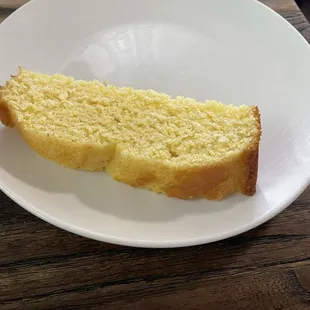 Cornbread slice $1