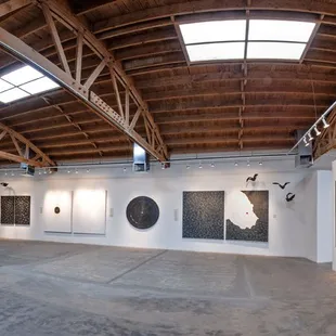 Portion of the main gallery at Davis Dominguez Gallery.