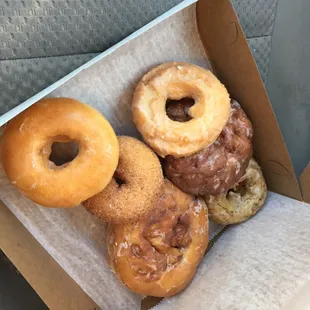 Mix of donuts