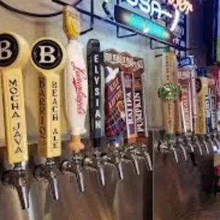 Lots of local brews