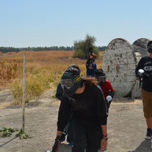 Paintball Lite Party. All the thrills of traditional paintball, but with less of a sting.