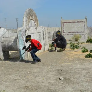 Paintball Lite Party. All the thrills of traditional paintball, but with less of a sting. Great for beginner kid or adult players