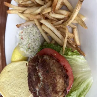 Crab cake sandwich!!