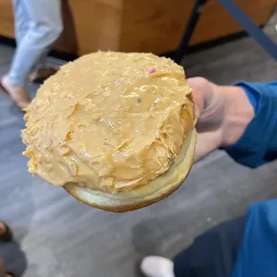 Peanut Butter &amp; Jelly Donut