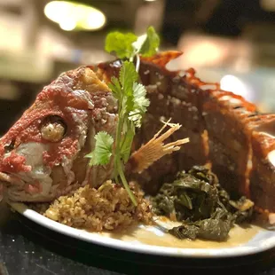 Thai Style Whole Red Snapper