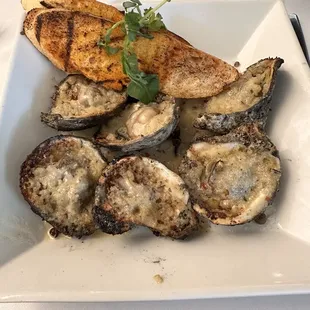 Nola Style Charbroiled Oysters