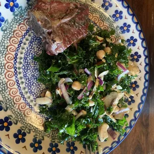 Leftover heated up lamb chop. Definitely just as great!