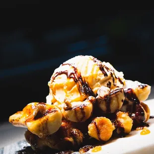 Banana Waffle