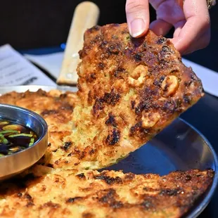 Shrimp Korean pancake