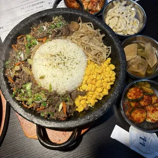 Bulgogi rice dish --8/10