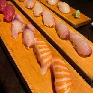 Chef&apos;s special and a few other sushi