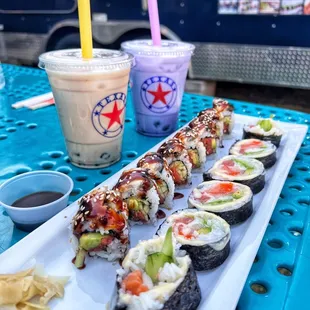 Dragon Roll Sakura Roll