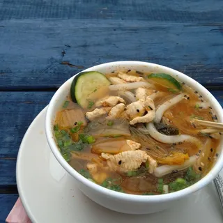 Kimchi Udon Noodle Soup