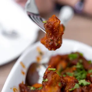 Gobi Manchurian ($15) deep-fried cauliflower