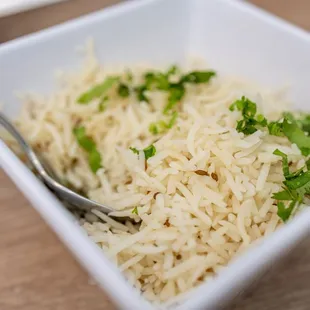 Basmati Rice (comes w/ curries)