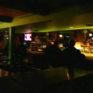 people sitting at the bar