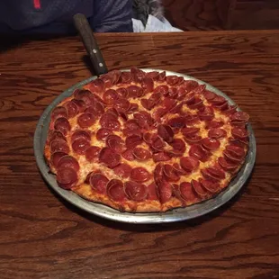 12 inch pepperoni.