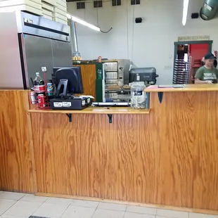 pickup/order counter for &quot;to go&quot;