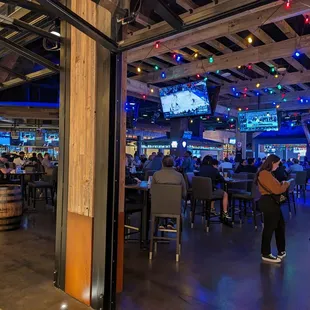 people sitting at the bar