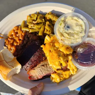 a plate of food