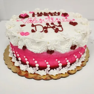 Valentines Day cake -- Basic Cake Class