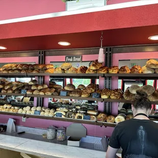 Challah, rye, sourdough, and each one better than the next!!!