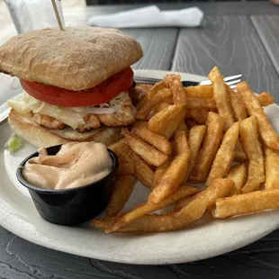 Blackjack chicken sandwich