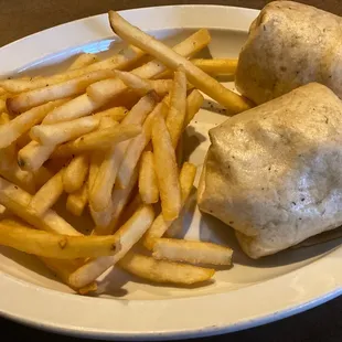 Blackened Chicken Caesar Salad wrap