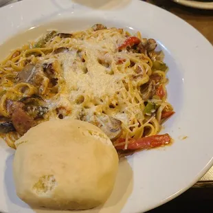 Blackened Chicken Pasta was full of flavor