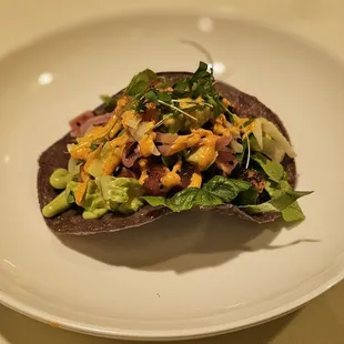 Dine Downtown 2024 Korean Tuna Tostada